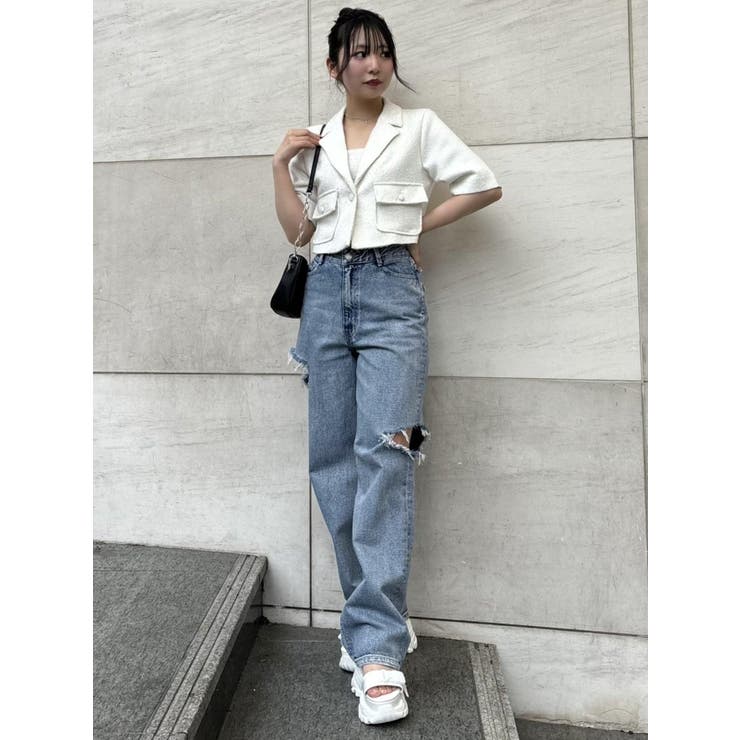 ポケットデザインジャケット（セットアップ可能） | EATME | 詳細画像19 