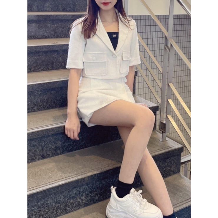 ポケットデザインジャケット（セットアップ可能） | EATME | 詳細画像24 