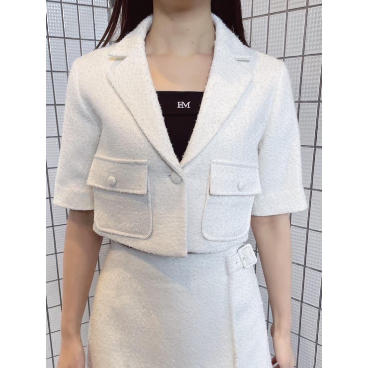 ポケットデザインジャケット（セットアップ可能） | EATME | 詳細画像25 