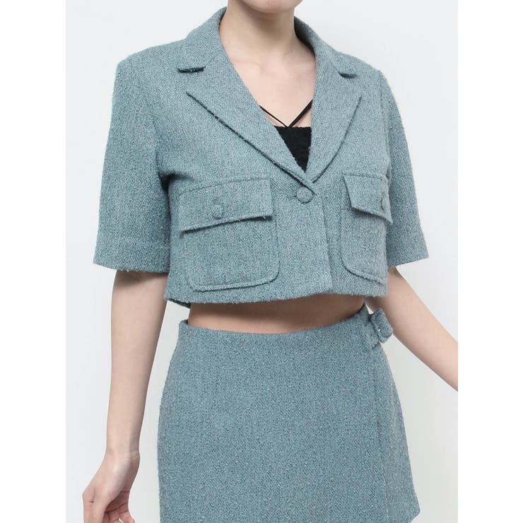 ポケットデザインジャケット（セットアップ可能） | EATME | 詳細画像43 