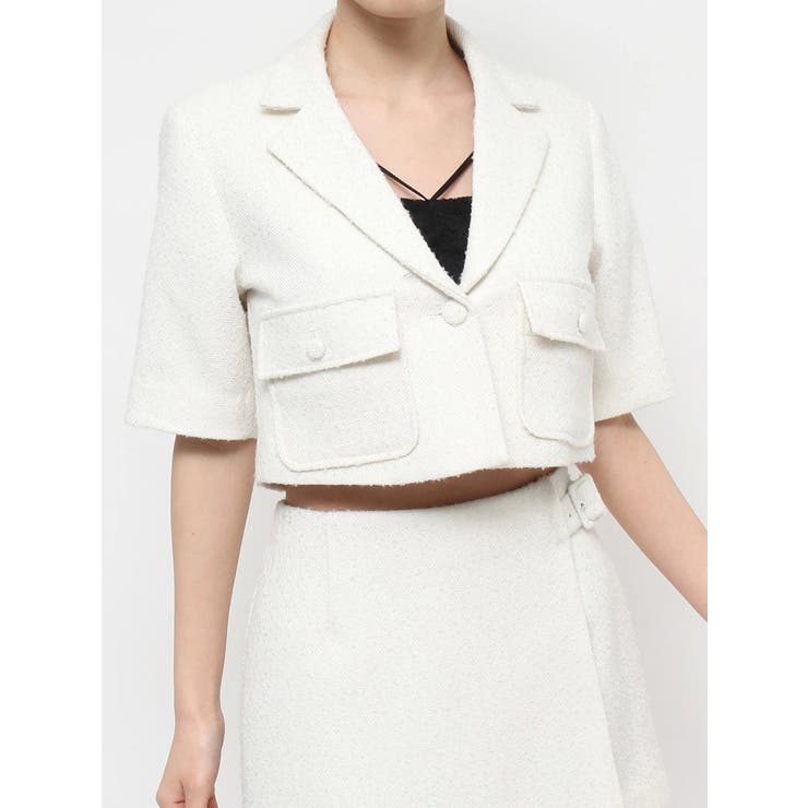 ポケットデザインジャケット（セットアップ可能） | EATME | 詳細画像48 