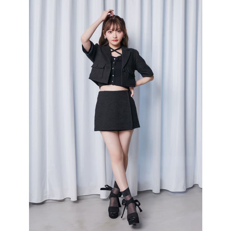 ポケットデザインジャケット（セットアップ可能） | EATME | 詳細画像5 