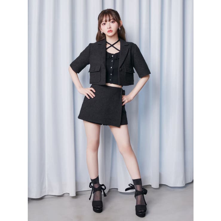 ポケットデザインジャケット（セットアップ可能） | EATME | 詳細画像6 