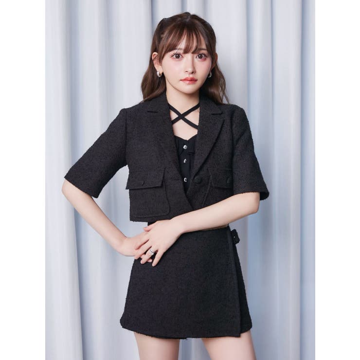 ポケットデザインジャケット（セットアップ可能） | EATME | 詳細画像9 