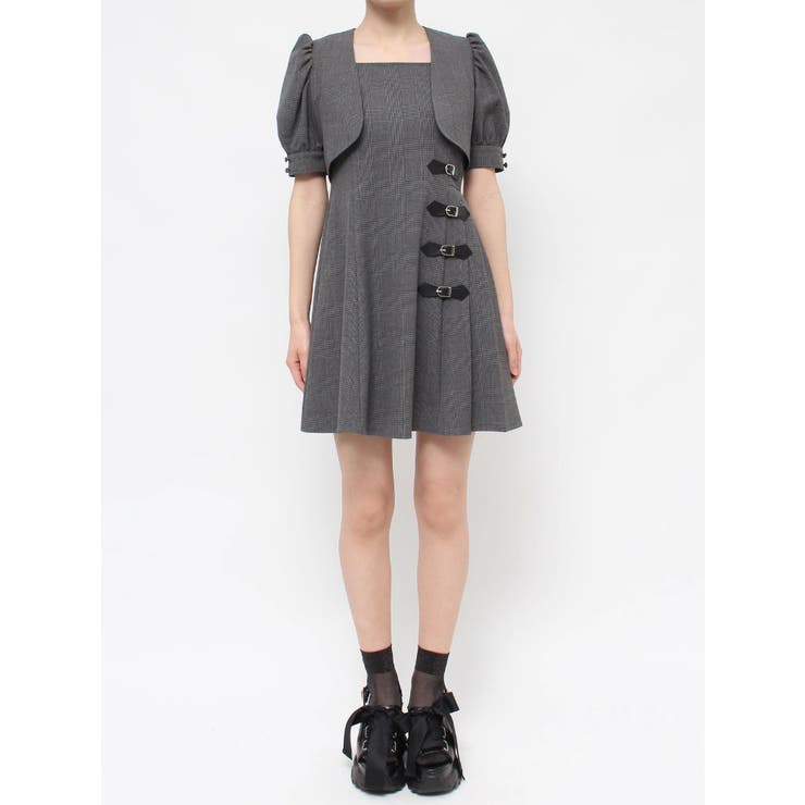 EATME ベルテッドセットワンピース ベルテッドセットワンピース[品番：MKSW0056928]｜EATME