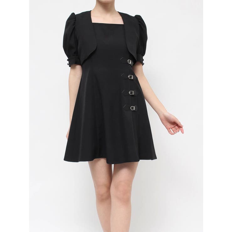 EATME ベルテッドセットワンピース ベルテッドセットワンピース[品番：MKSW0056928]｜EATME