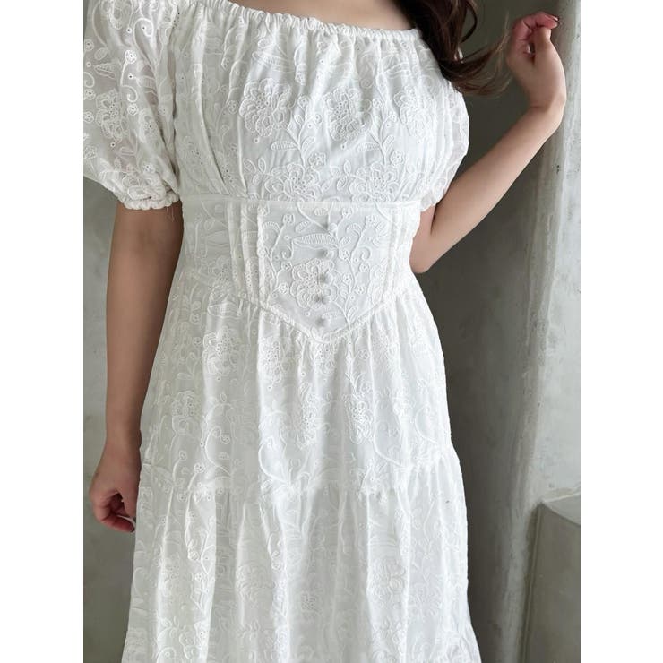 コルセットライクオフショルワンピース | EATME | 詳細画像15 