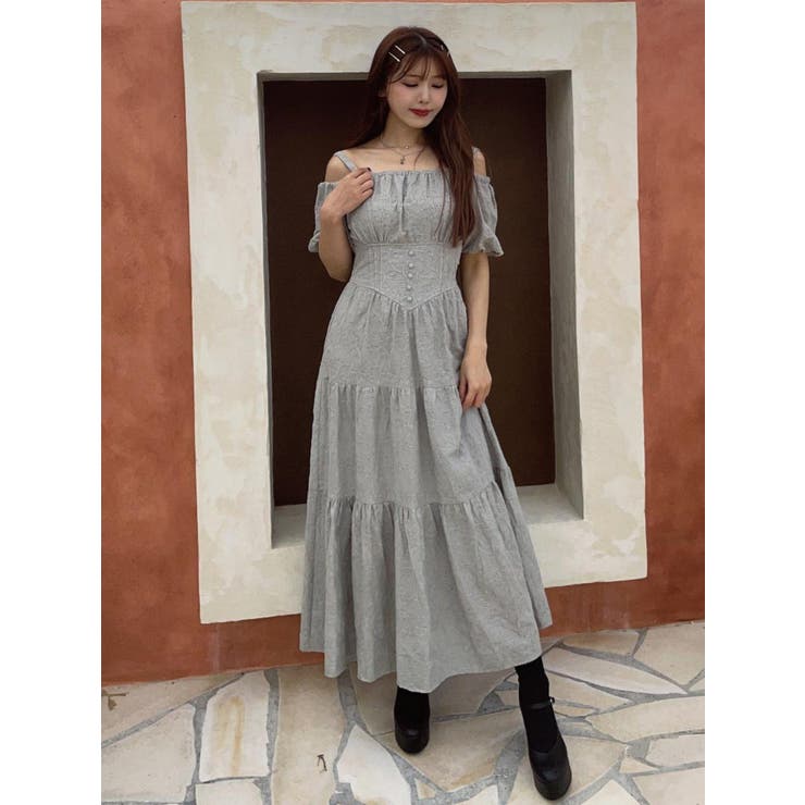 コルセットライクオフショルワンピース | EATME | 詳細画像5 