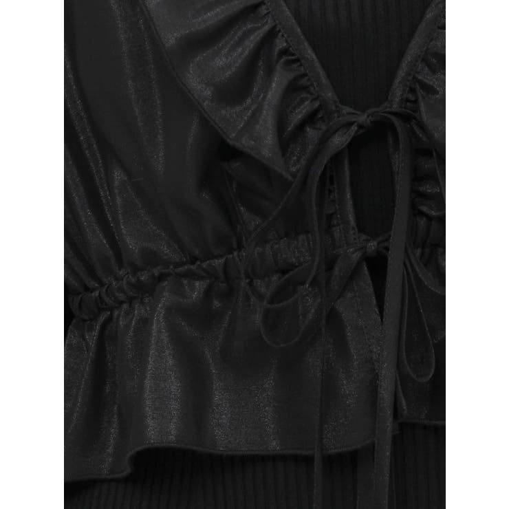 リボンフリルペプラムTOP | EATME | 詳細画像20 