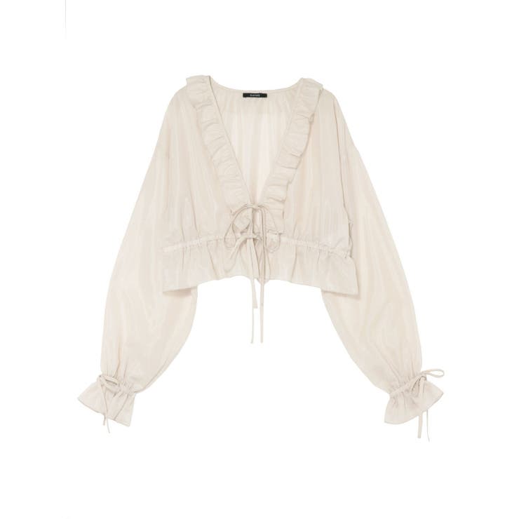 リボンフリルペプラムTOP | EATME | 詳細画像27 