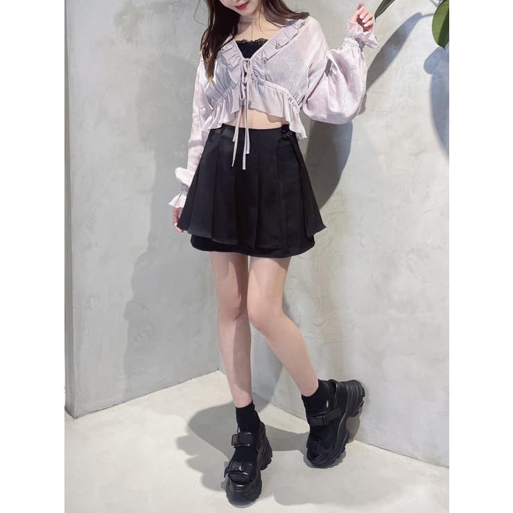 リボンフリルペプラムTOP | EATME | 詳細画像3 