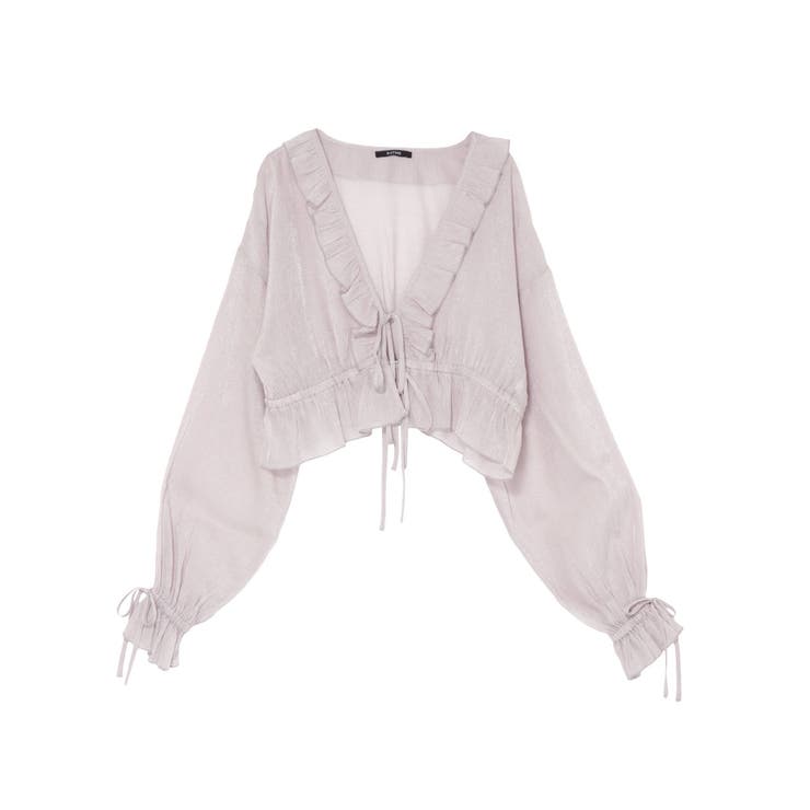 リボンフリルペプラムTOP | EATME | 詳細画像30 