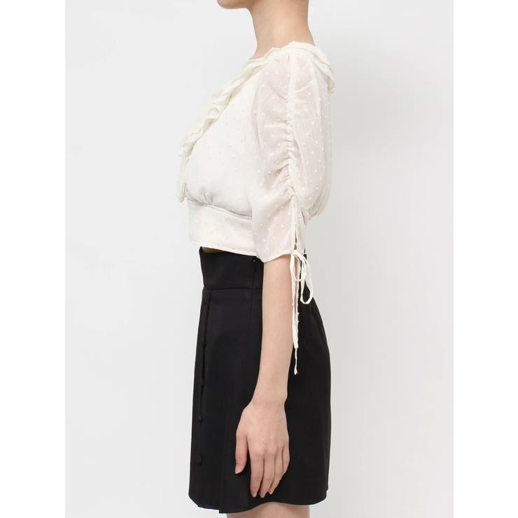 ドロストスリーブショートTOP | EATME | 詳細画像10 