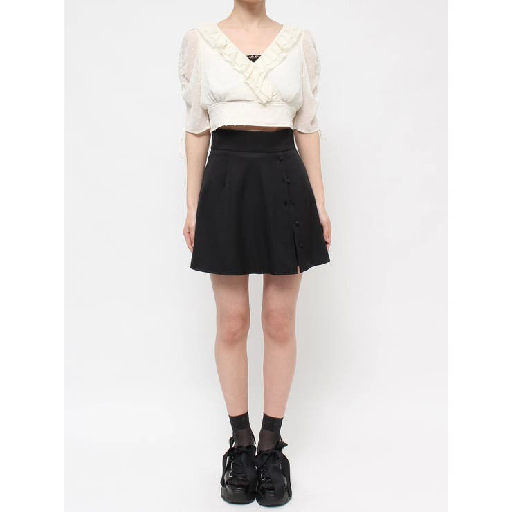 ドロストスリーブショートTOP | EATME | 詳細画像16 