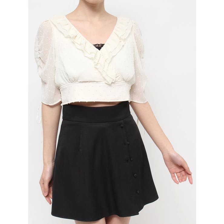 ドロストスリーブショートTOP | EATME | 詳細画像20 