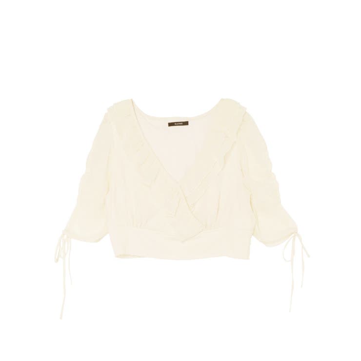 ドロストスリーブショートTOP | EATME | 詳細画像25 