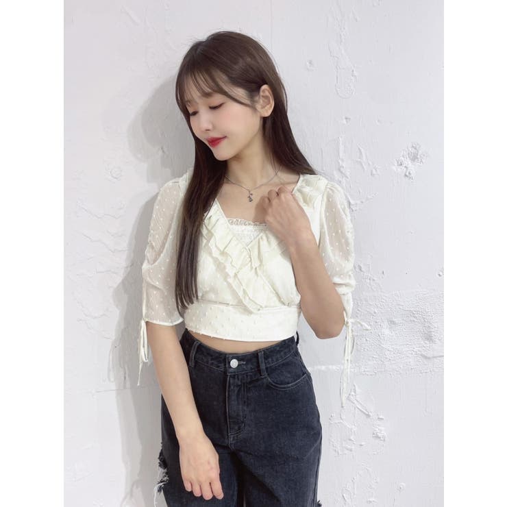 ドロストスリーブショートTOP | EATME | 詳細画像4 