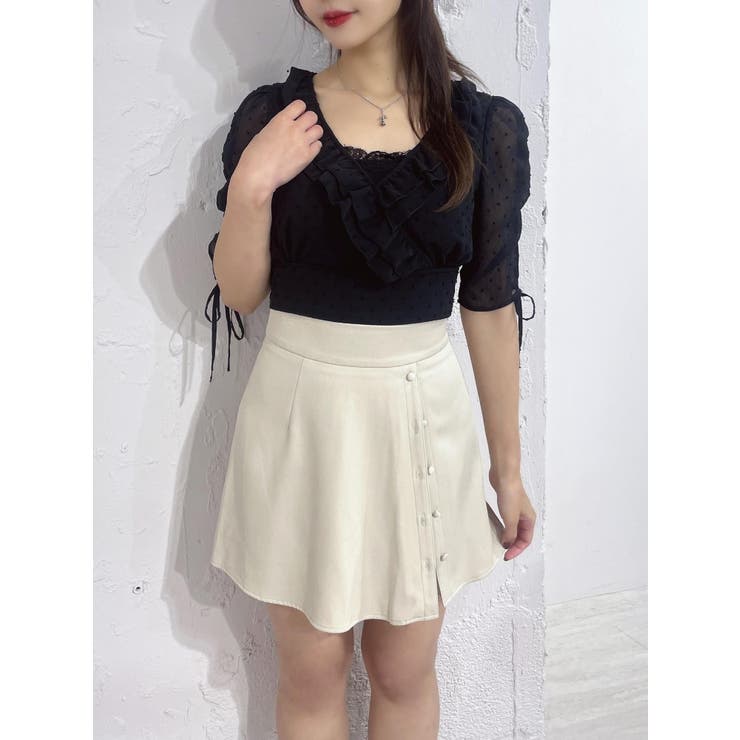 ドロストスリーブショートTOP | EATME | 詳細画像6 