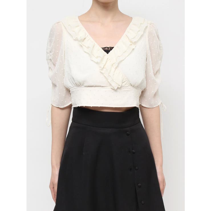 ドロストスリーブショートTOP | EATME | 詳細画像9 