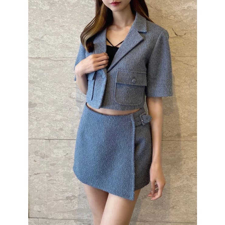 ベルテッドスコート（セットアップ可能） | EATME | 詳細画像8 