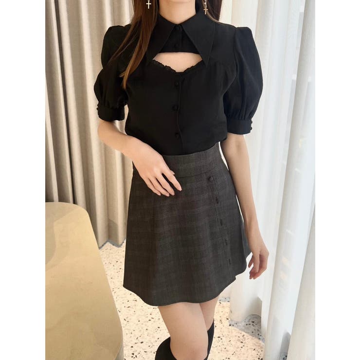 ラップライクシフォンプリーツスカート | EATME | 詳細画像7 