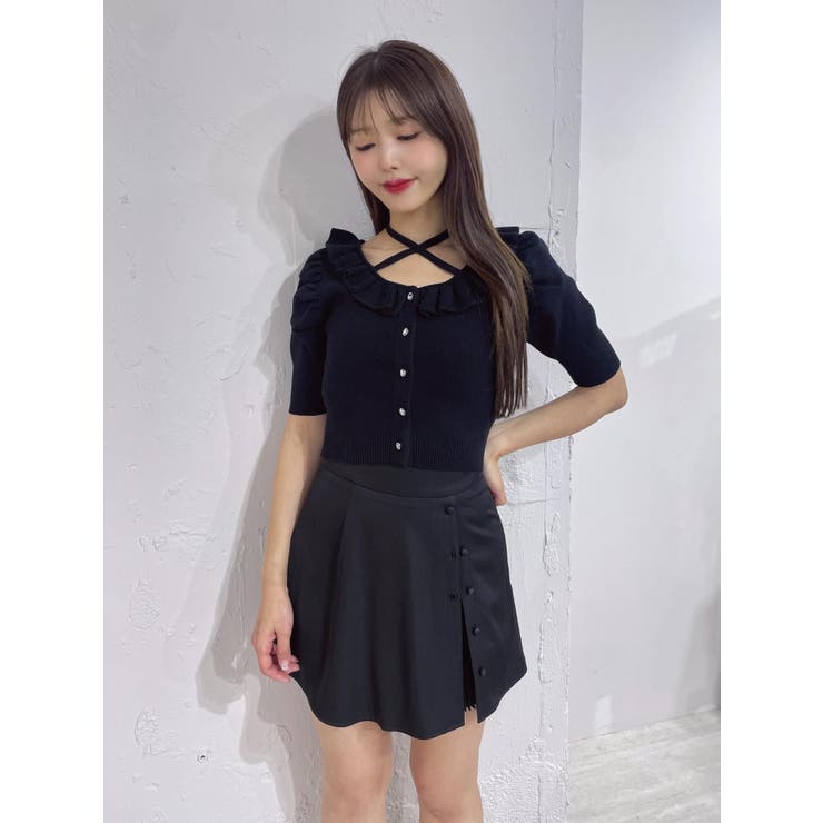 ラップライクシフォンプリーツスカート | EATME | 詳細画像9 