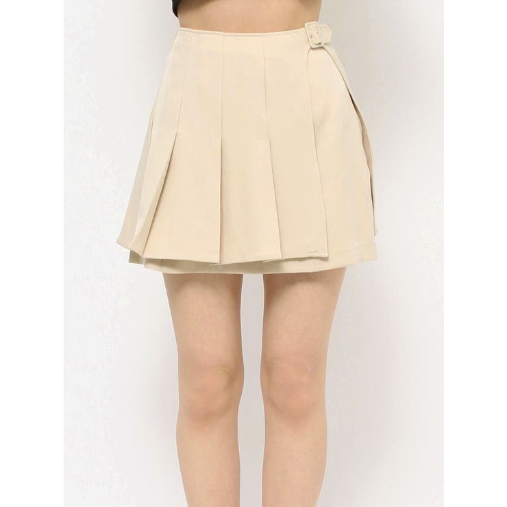 プリーツラップミニスカート（セットアップ可能） | EATME | 詳細画像32 