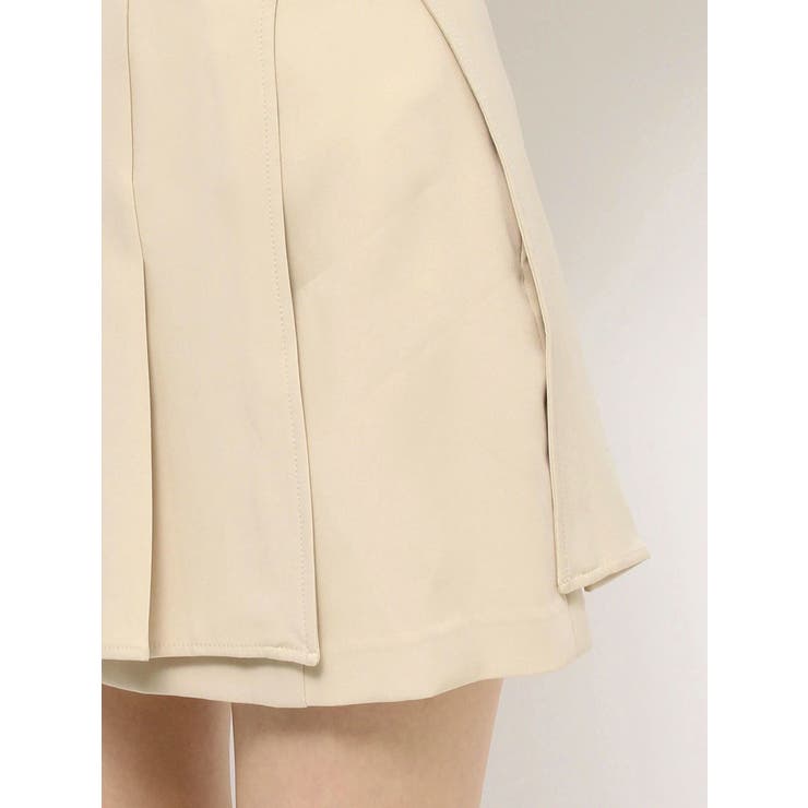 プリーツラップミニスカート（セットアップ可能） | EATME | 詳細画像36 