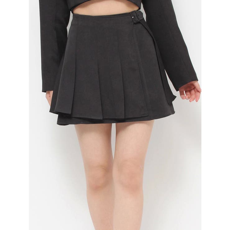 プリーツラップミニスカート（セットアップ可能） | EATME | 詳細画像44 