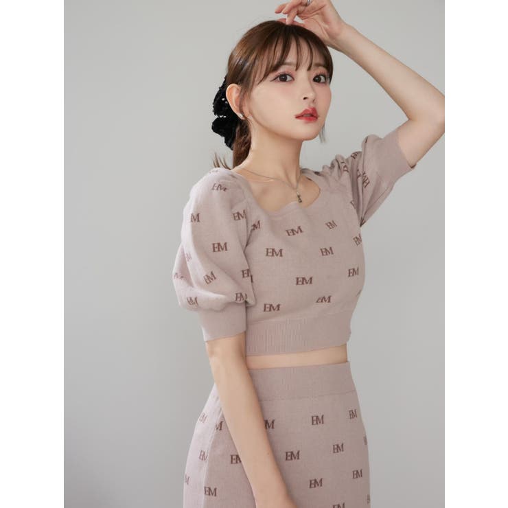 EMロゴニットTOP（セットアップ可能）[品番：MKSW0055709