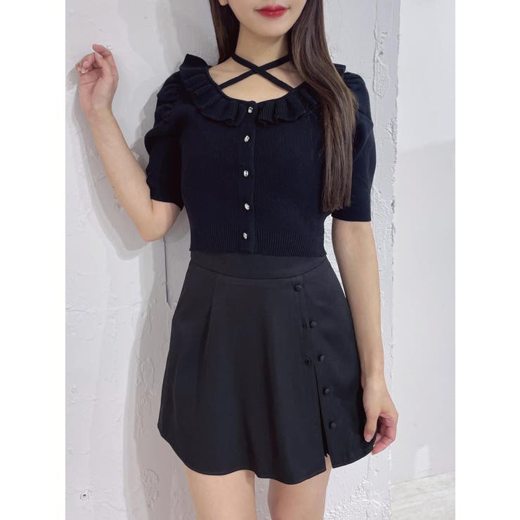 ラッフルニットTOP[品番：MKSW0056945]｜EATME（イートミー）の