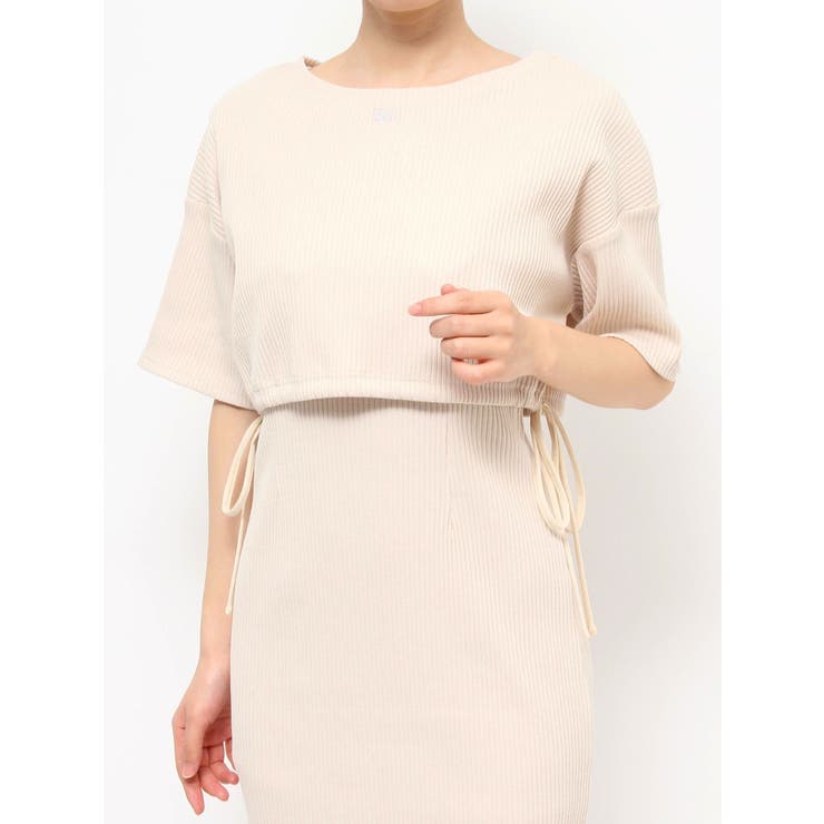 刺繍入りドロストリブTOP（セットアップ可能） | EATME | 詳細画像21 