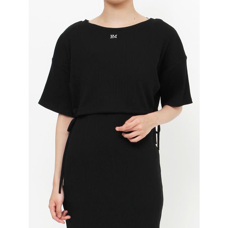 刺繍入りドロストリブTOP（セットアップ可能） | EATME | 詳細画像25 