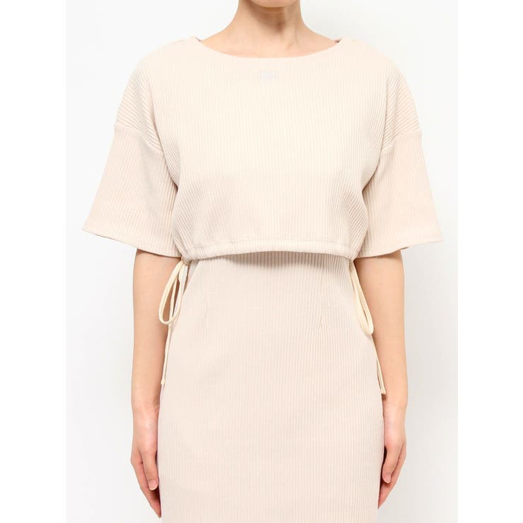 刺繍入りドロストリブTOP（セットアップ可能） | EATME | 詳細画像9 