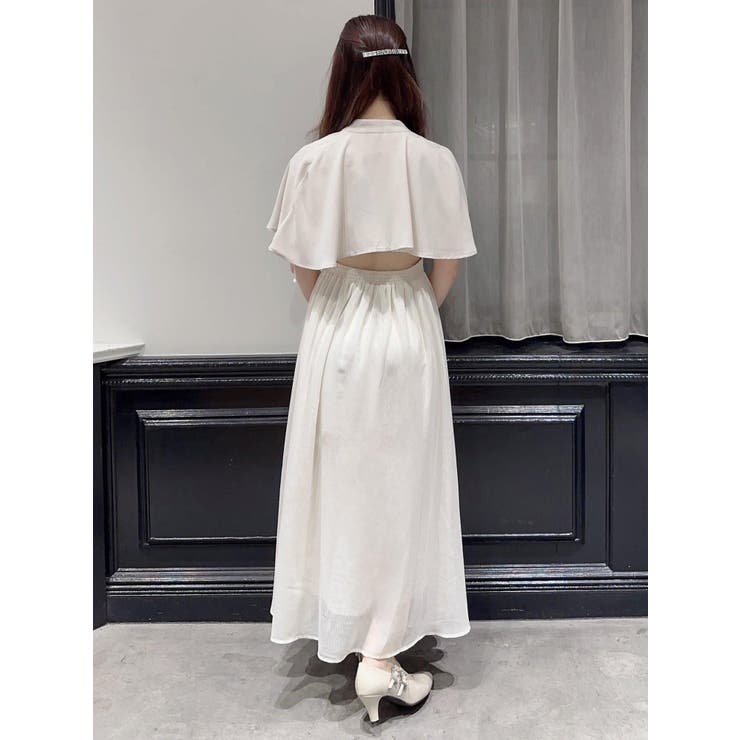 ケープ付きカットアウトワンピース | EATME | 詳細画像16 