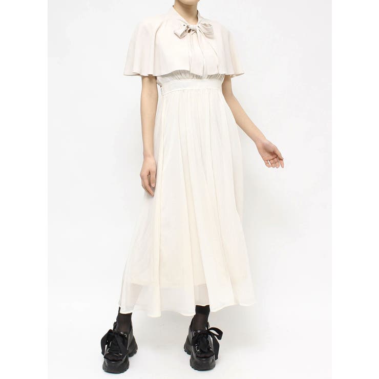 ケープ付きカットアウトワンピース | EATME | 詳細画像41 