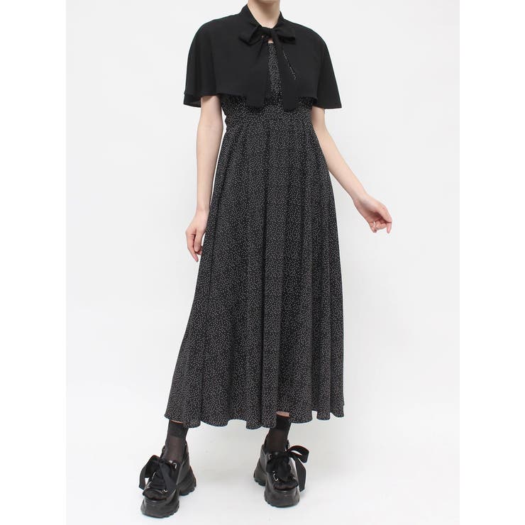 ケープ付きカットアウトワンピース | EATME | 詳細画像43 