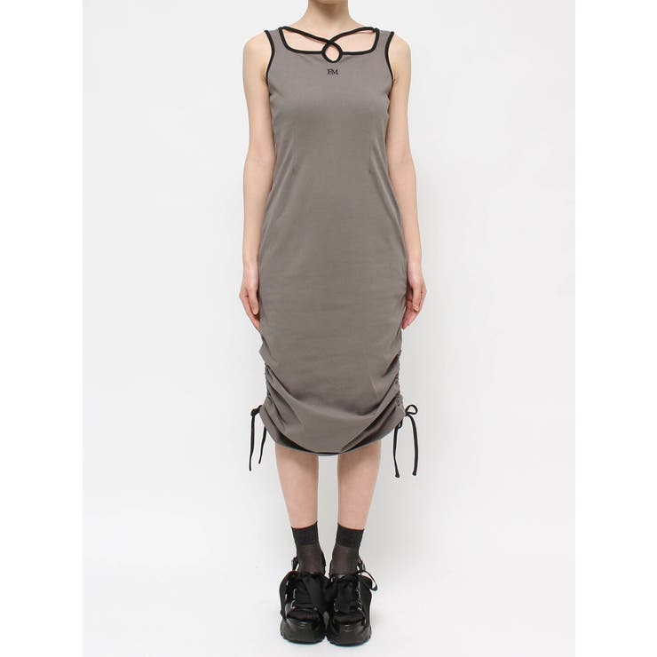 ヘムサイドギャザーワンピース | EATME | 詳細画像11 