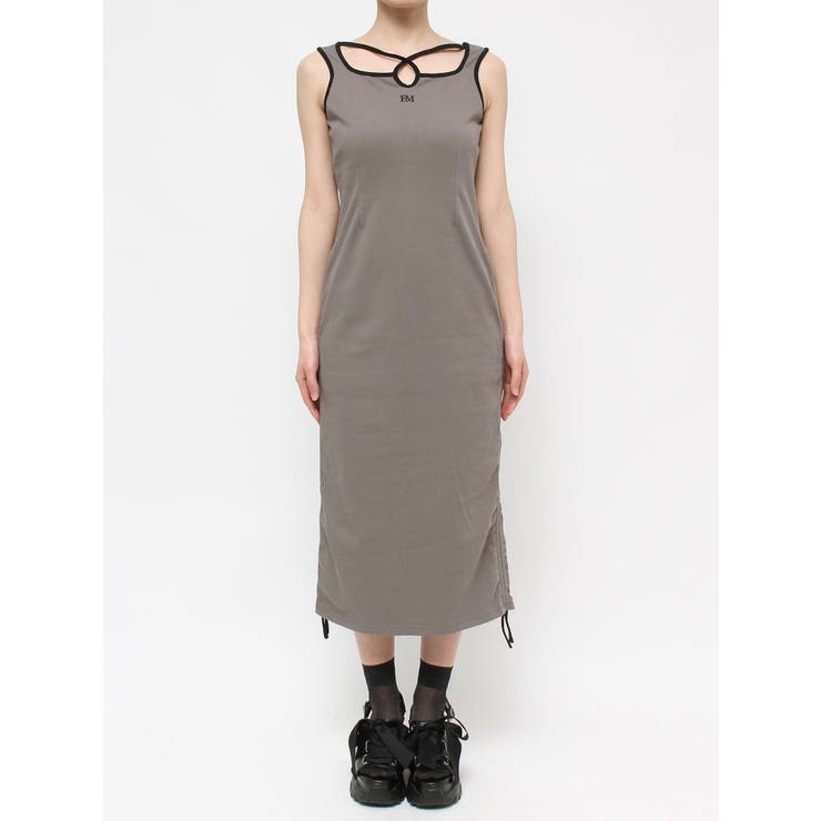 ヘムサイドギャザーワンピース | EATME | 詳細画像18 