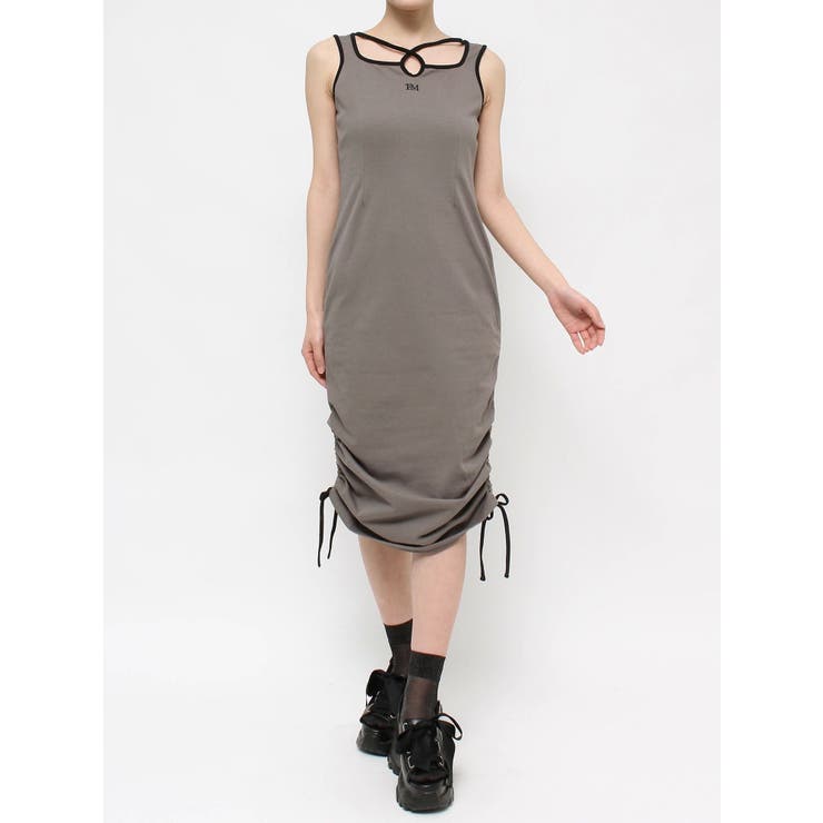 ヘムサイドギャザーワンピース | EATME | 詳細画像22 