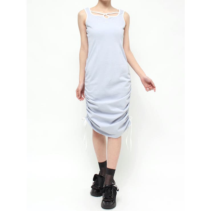 ヘムサイドギャザーワンピース | EATME | 詳細画像24 