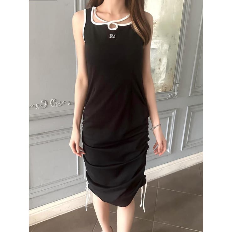 ヘムサイドギャザーワンピース | EATME | 詳細画像5 