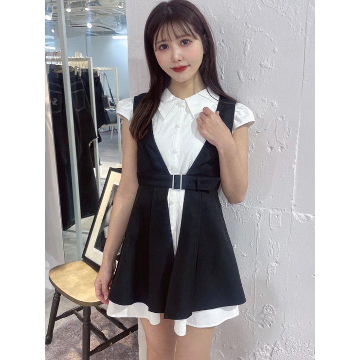 シャツカラーセットワンピース | EATME | 詳細画像1 