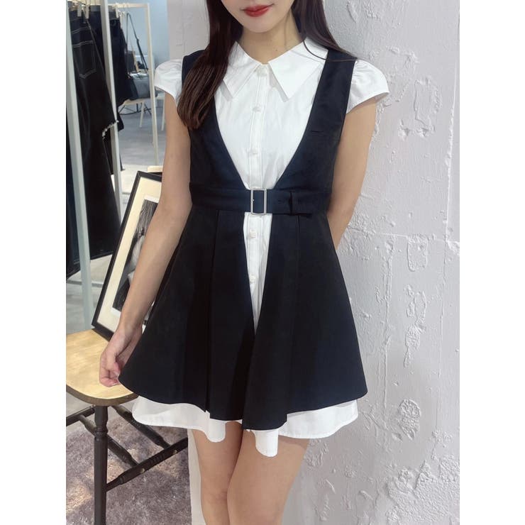 シャツカラーセットワンピース | EATME | 詳細画像3 