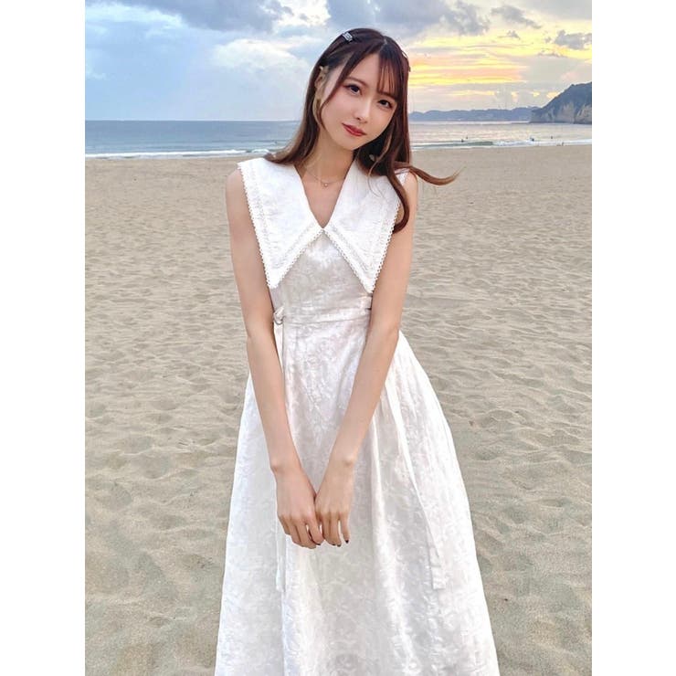 【関税込み】GIA STUDIOS ホワイト Isha マキシワンピース GIA STUDIOS White Isha Maxi Dress | REVERSIBLE