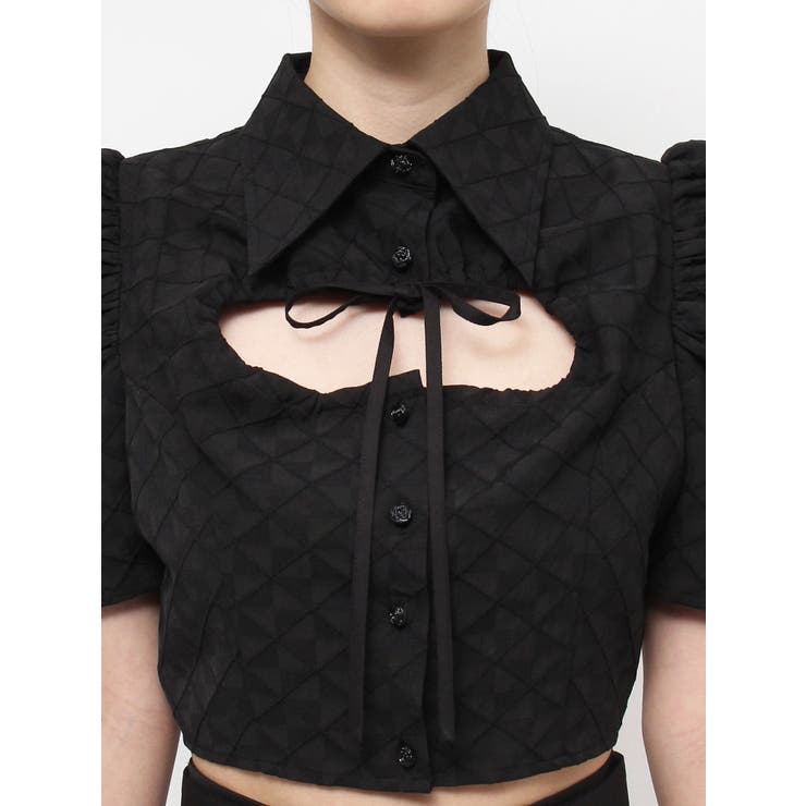 ギャザーデコルテブラウス | EATME | 詳細画像10 