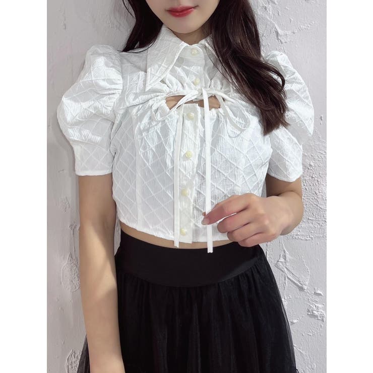 ギャザーデコルテブラウス | EATME | 詳細画像5 