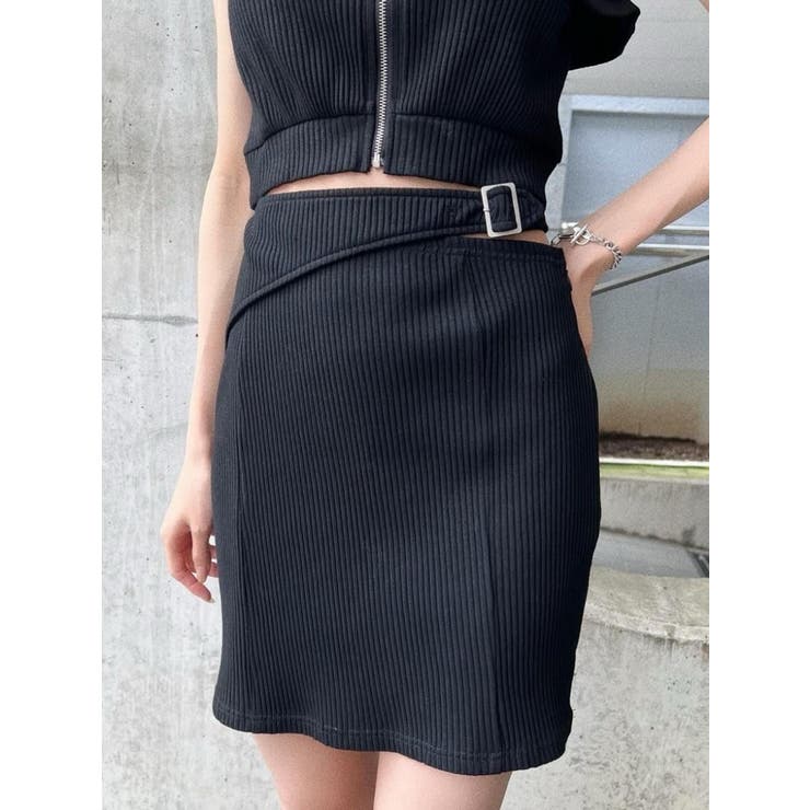 ベルトトリブスカート（セットアップ可能） | EATME | 詳細画像6 