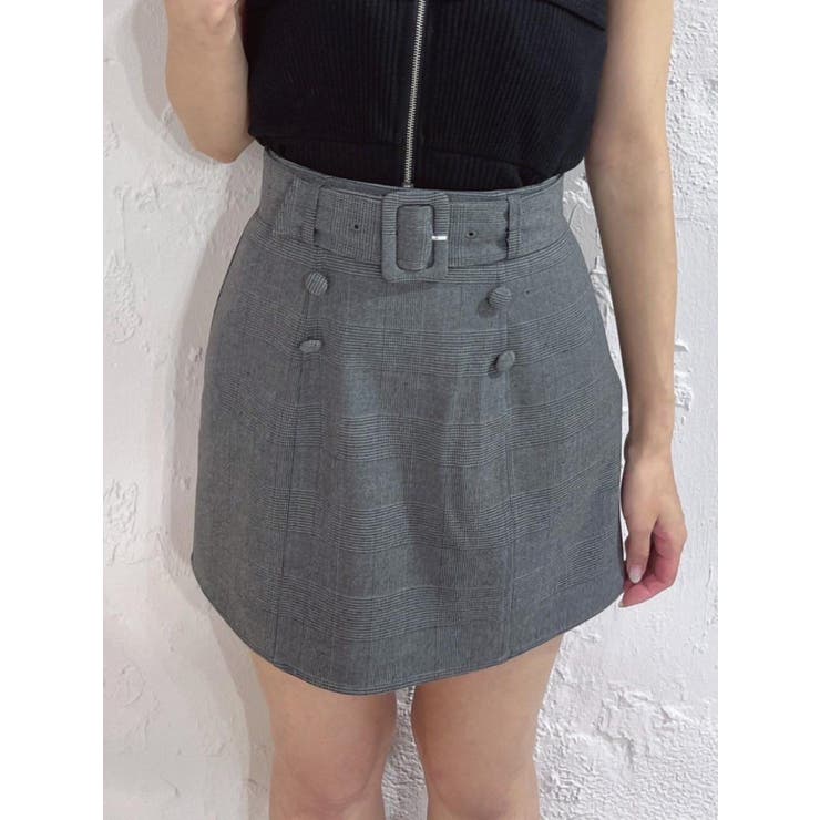 ミックス | ダブルボタンタイトスカート | EATME