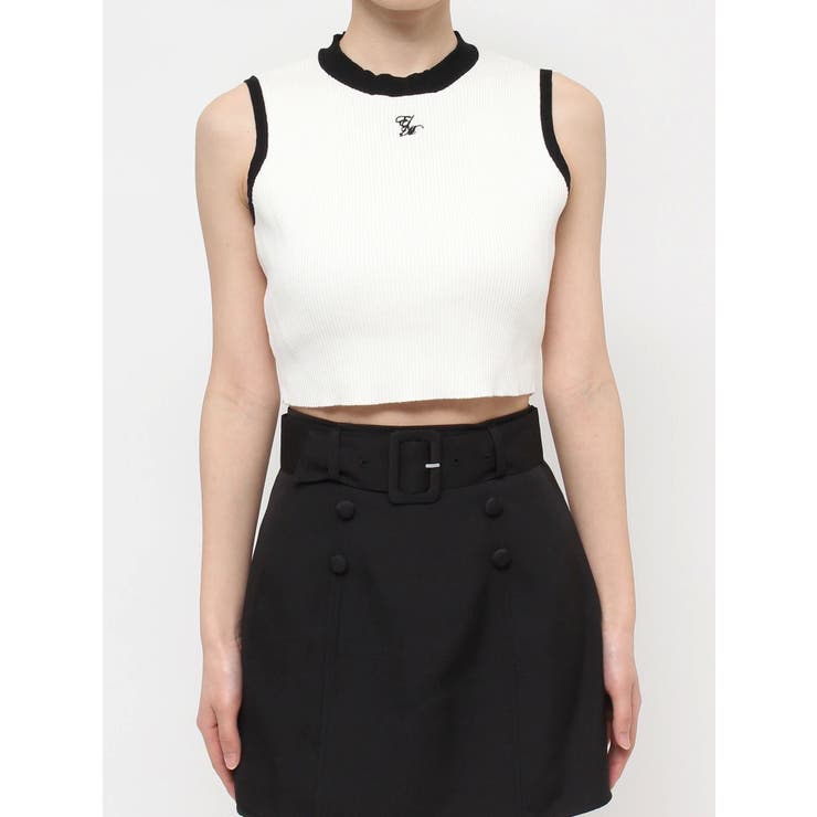 バイカラーニットTOP | EATME | 詳細画像13 